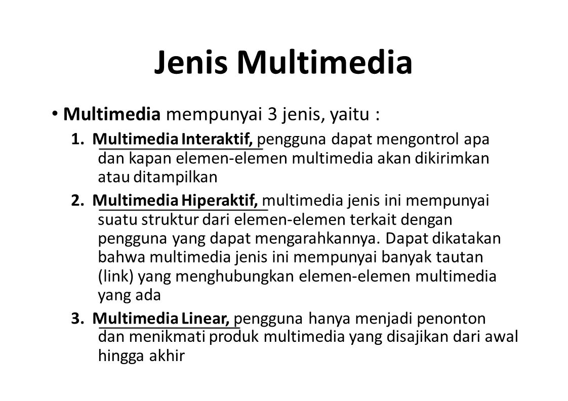 Jenis Multimedia Interaktif – Brain