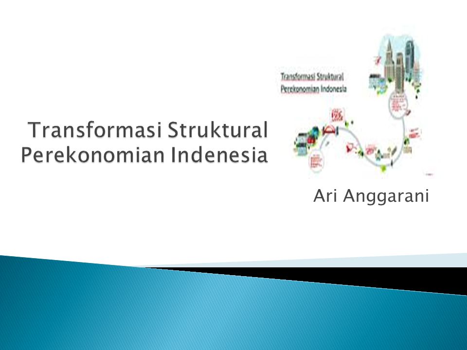Transformasi Struktural Perekonomian Indenesia