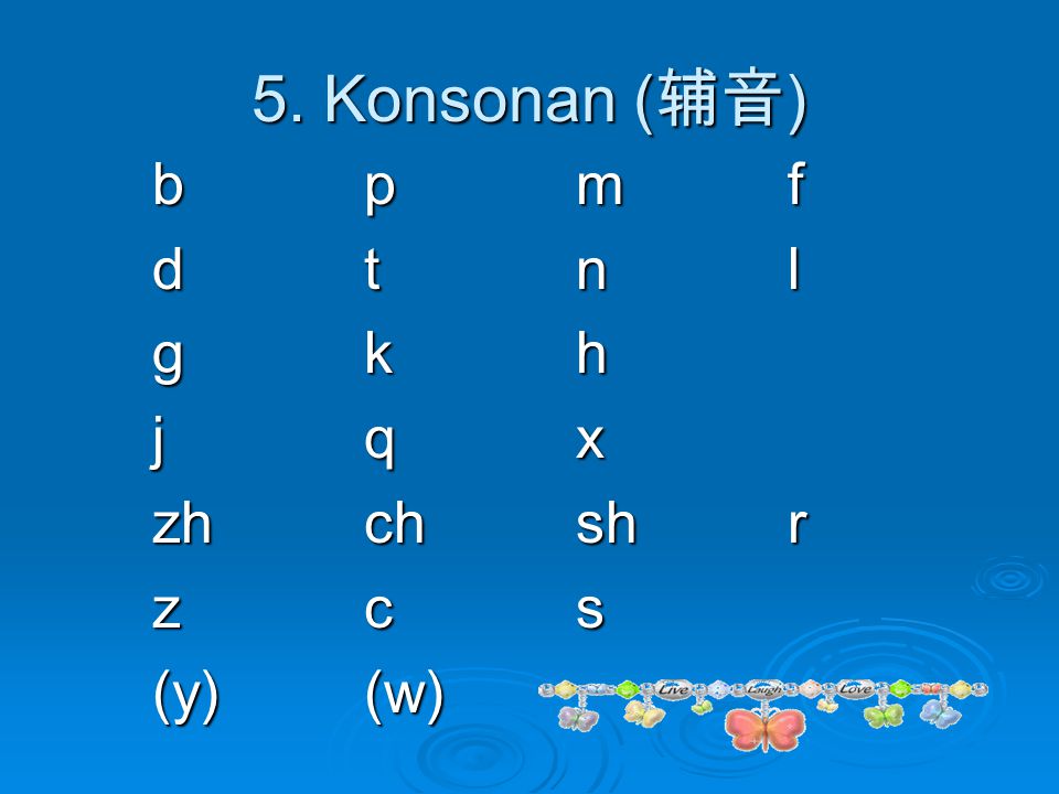 Belajar Bahasa Cina Mandarin Untuk Pemula 1 2 1 Huruf Inisial Konsonan Bahasa Mandarin