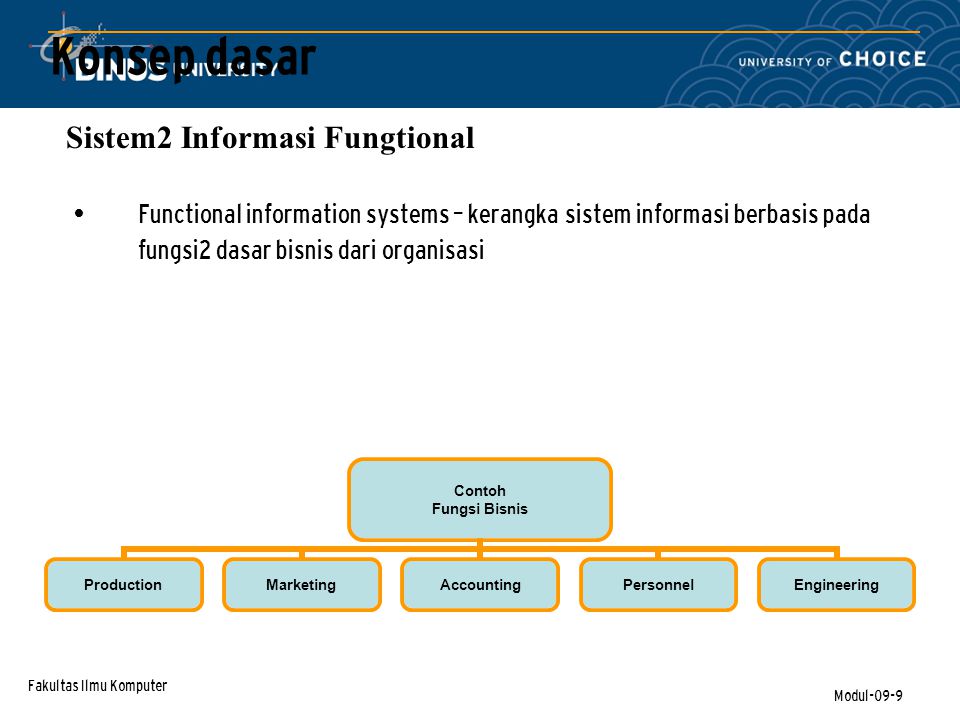 Matakuliah M0304 Corporate Information System Management Ppt Download