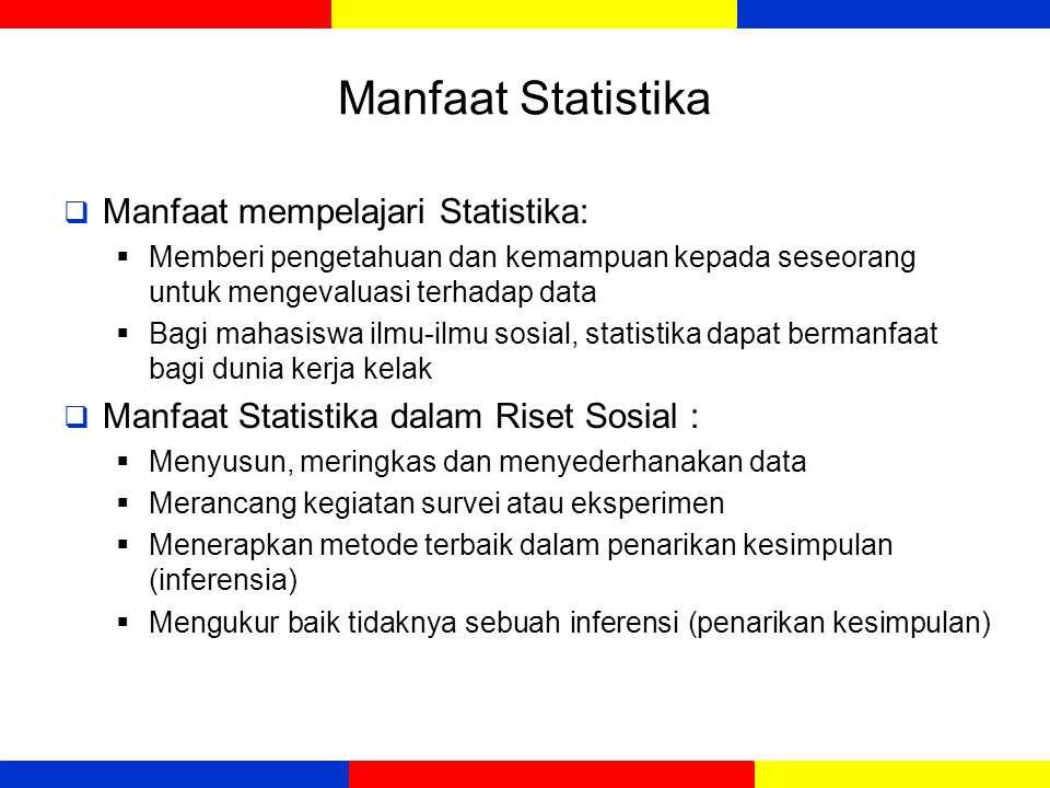 Manfaat Mempelajari Statistika – Meteor