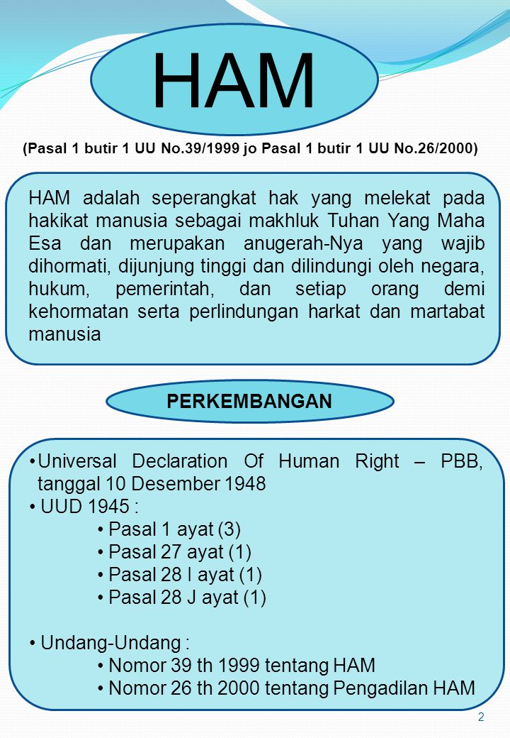 39 undang-undang tahun tentang mengatur nomor 1999 Genosida, Pasil