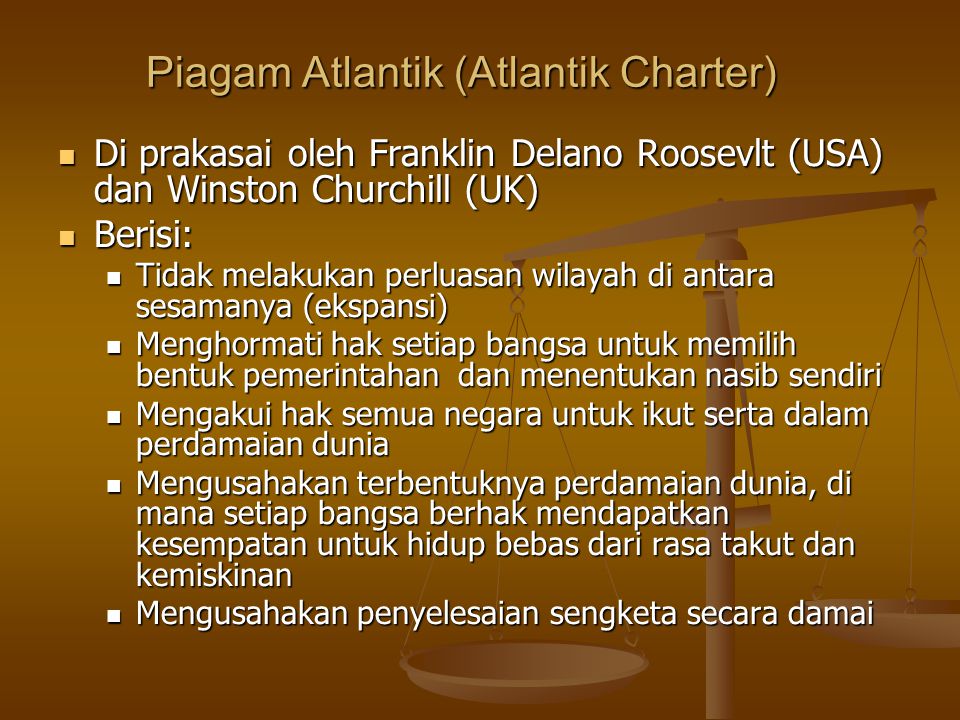 Piagam Atlantik (Atlantik Charter)