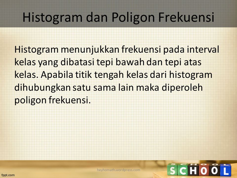 Histogram dan Poligon Frekuensi