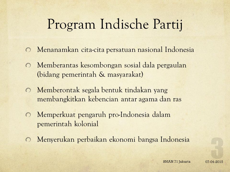 Program Indische Partij