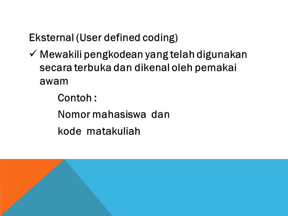 Code definition