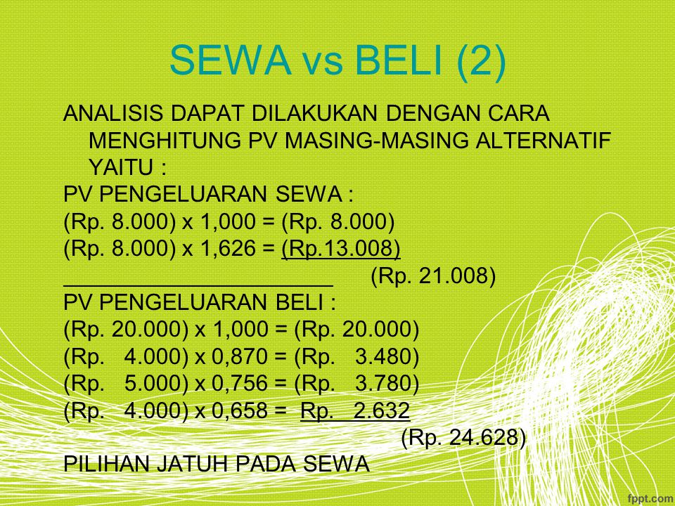 SEWA vs BELI (2)