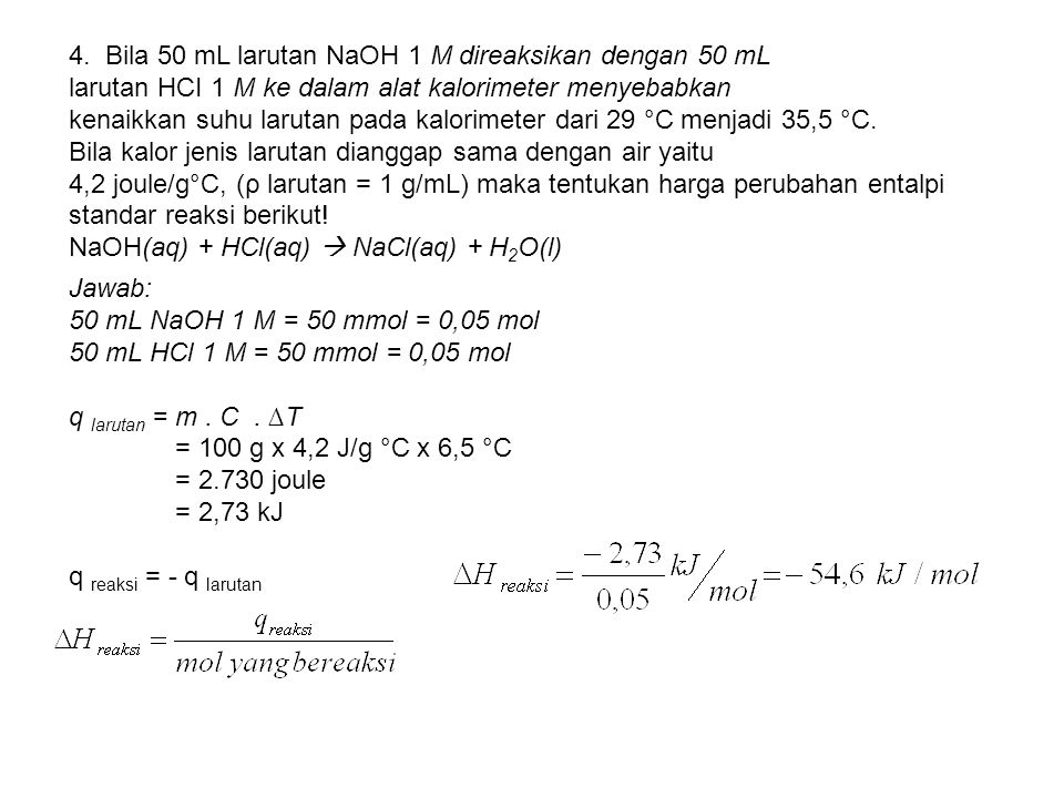Sebanyak 50 ml larutan ch3cooh 0 2 m bereaksi dengan 50 ml larutan naoh 0 2 m sesuai dengan reaksi
