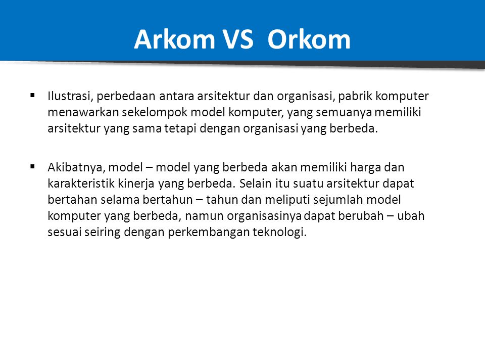 Arkom VS Orkom