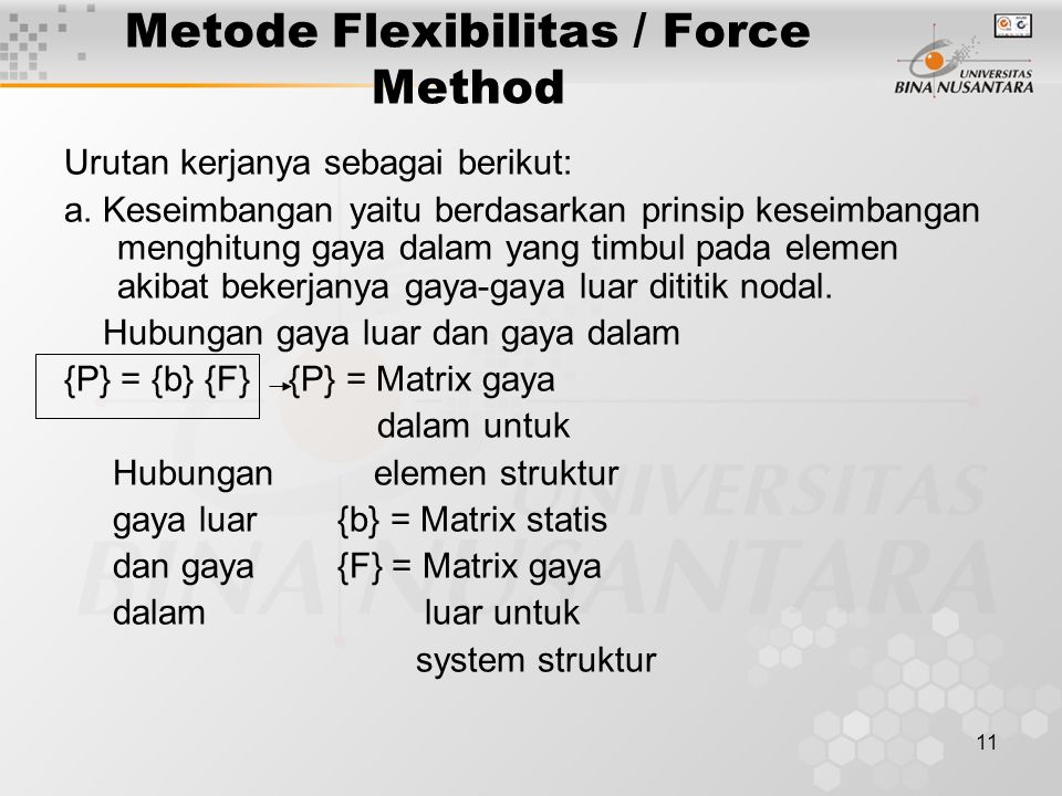 Metode Flexibilitas / Force Method