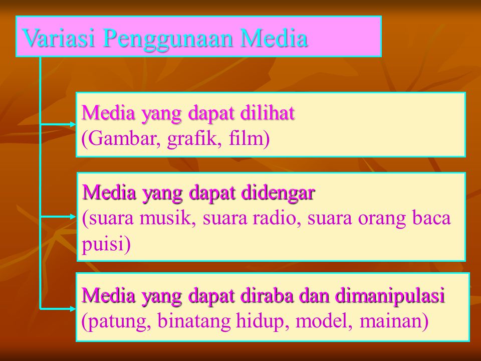 Variasi Penggunaan Media