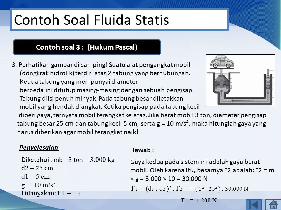 Contoh Soal Yang Berhubungan Dengan Hukum Pascal Dan Tekanan Gas Kuy Belajar 7006