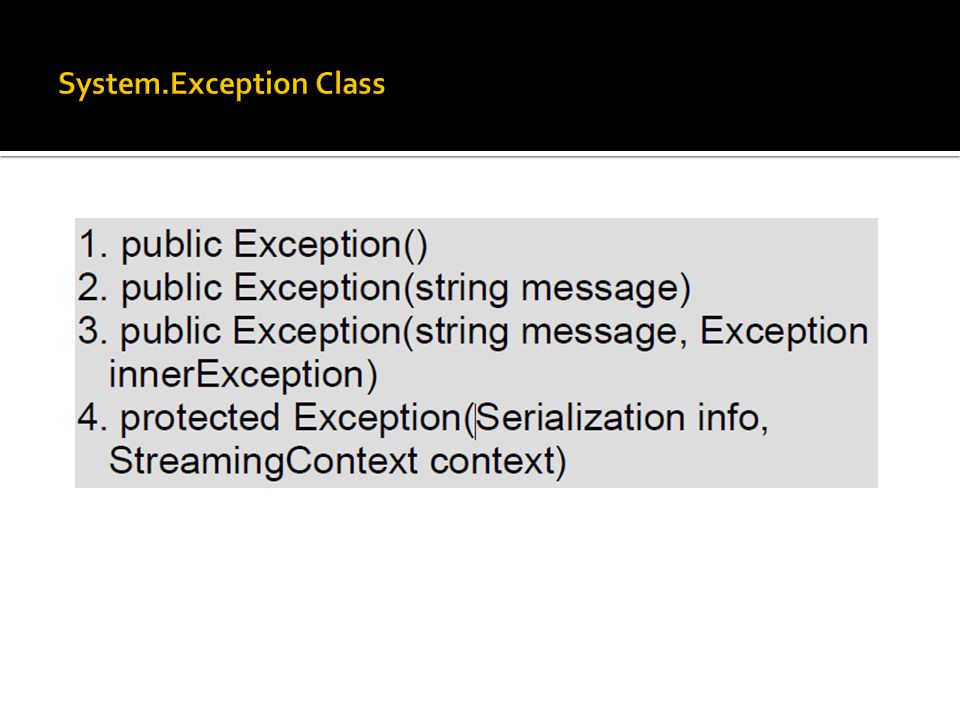 System exception c. System exception. Класс исключения exception. Класс exception SPC. Forbidden class exception.